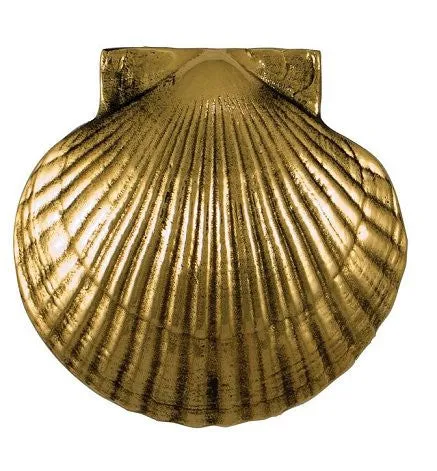 Beach Cottage Scallop Shell Door Knocker