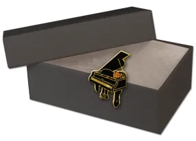 Black Piano Tie Tack