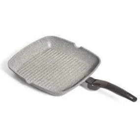 Campfire Compact Grill Pan - Silver 28cm