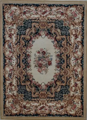 Chinese Aubusson Hand Knotted Wool 8X10