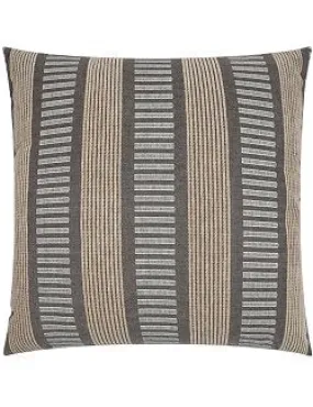 Contempo Neutrals Outdoor Pillows/Compound Stripes Stone