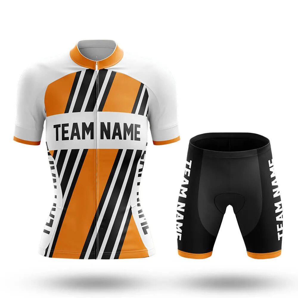 Custom Team Name M5 Yellow - Women's Cycling Kit