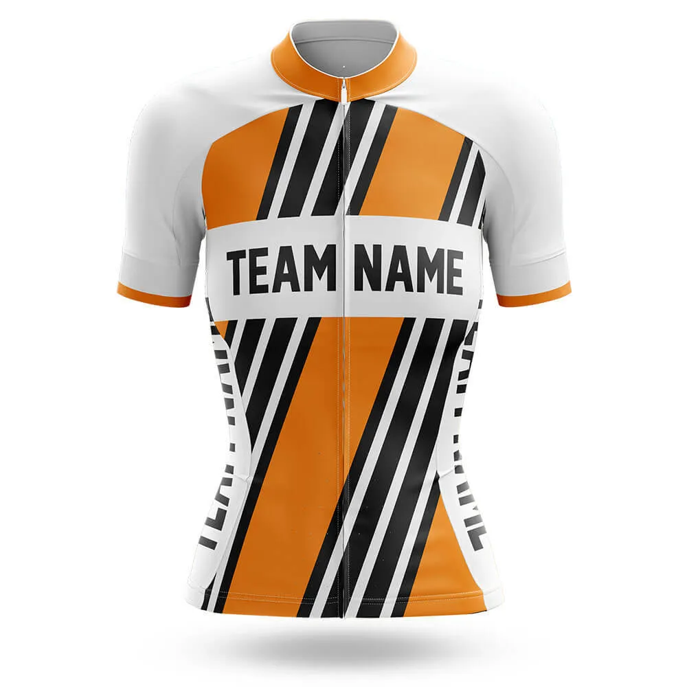 Custom Team Name M5 Yellow - Women's Cycling Kit