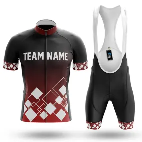 Custom Team Name V19 Red - Men's Cycling Kit