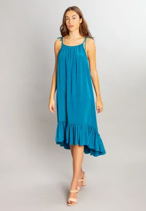 Ella Dress Teal Blue