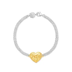 Engravable Heart Chain Bracelet