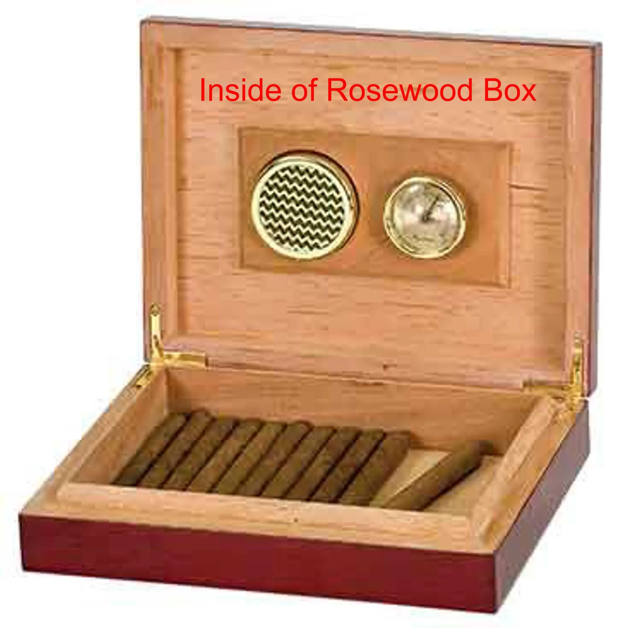 Engraved cigar box - cigar case - Personalized humidor