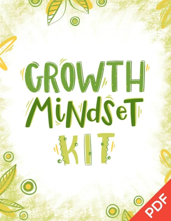 Growth Mindset Printables Kit - Professional License