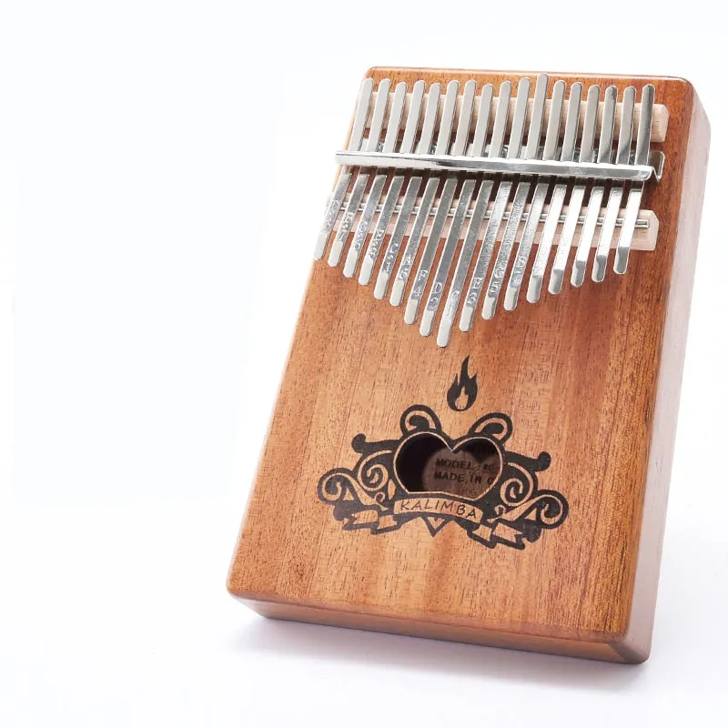 Kalimba 17 key Piano Beautifully Musical Instruments Mahogany Thumb Piano Portable Thumb Piano