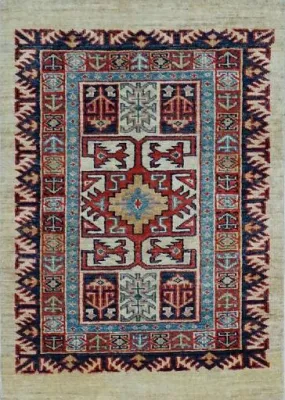 Pakistan Kazak Hand Knotted Wool  2x3