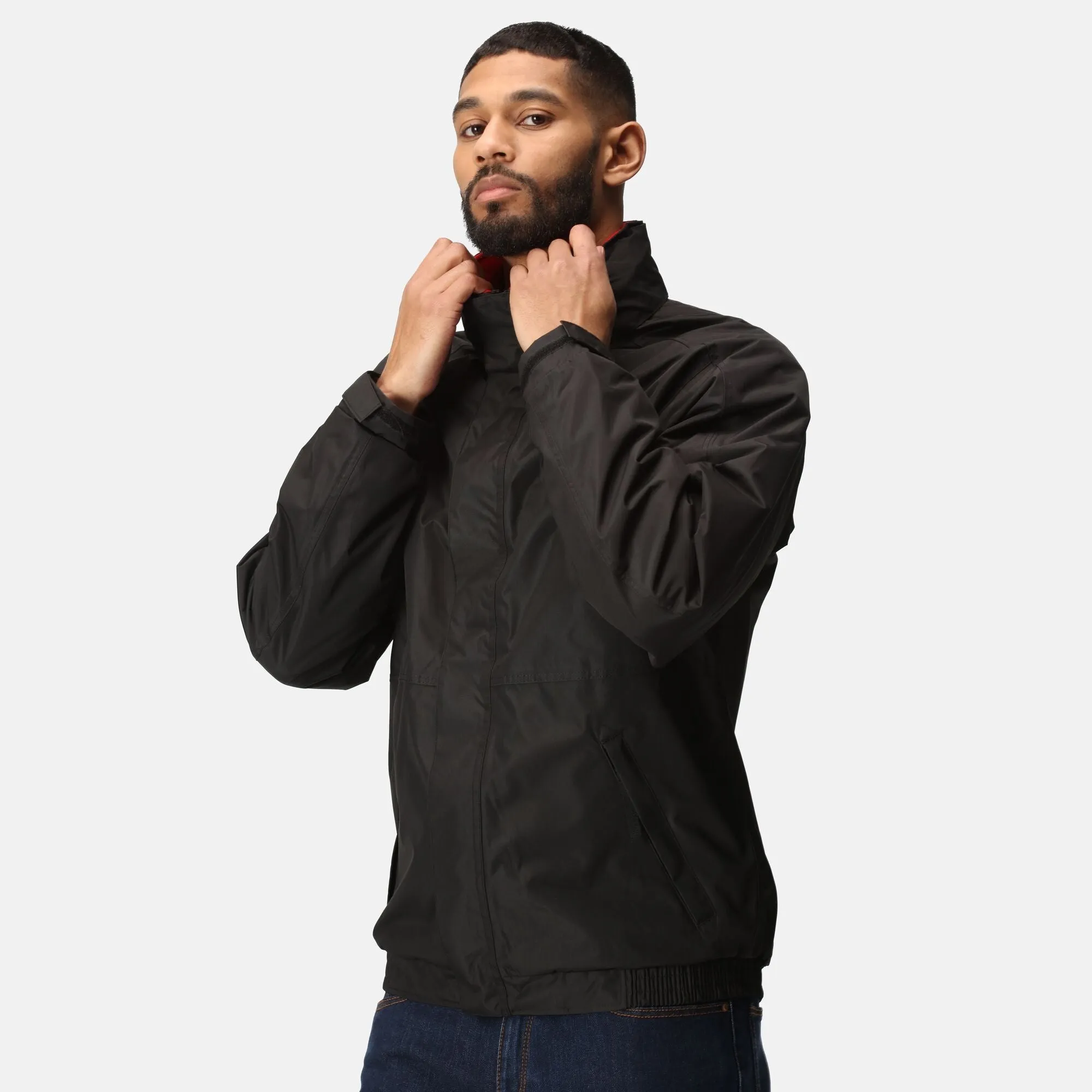 Regatta Mens Dover Fleece Lined Waterproof Bomber Jacket