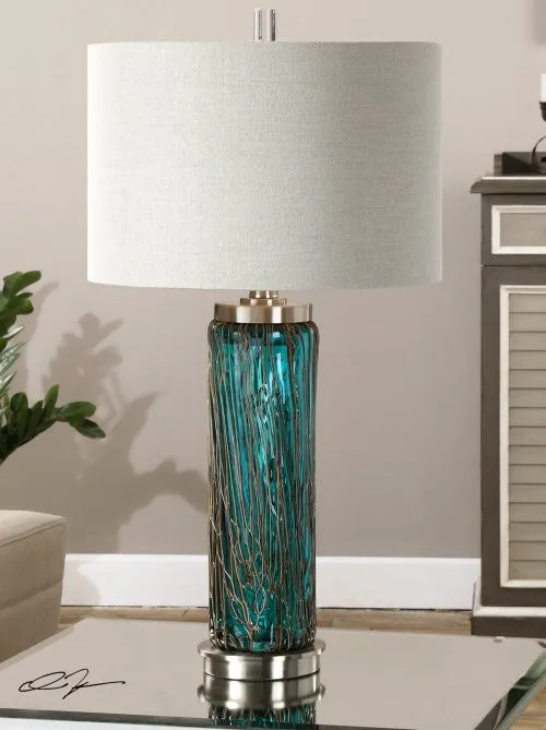 Silver Seas Table Lamp