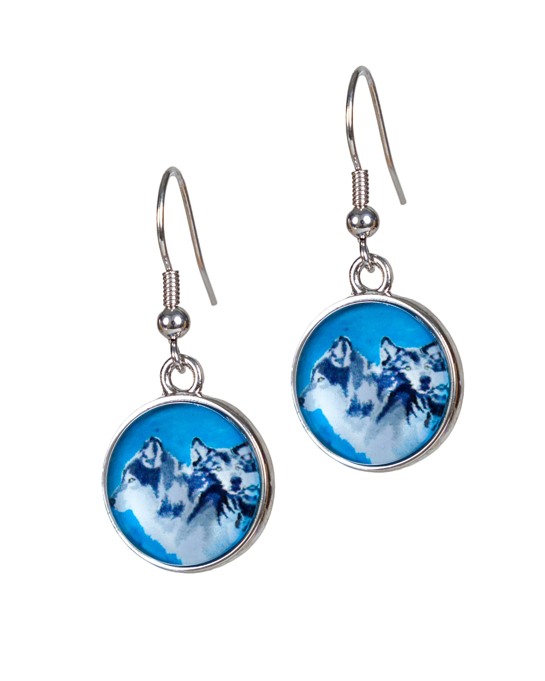 Wolf Earrings- Spirited Pack