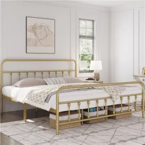 Yaheetech Classic Metal Platform Bed Frame